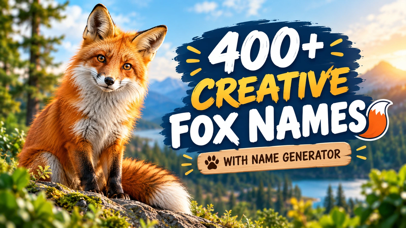Creative Fox Names With Name Generator