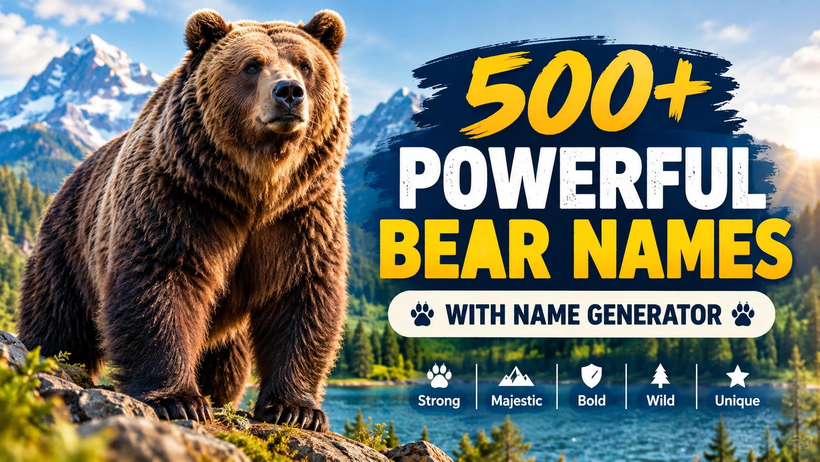 Powerful Bear Names With Name Generator