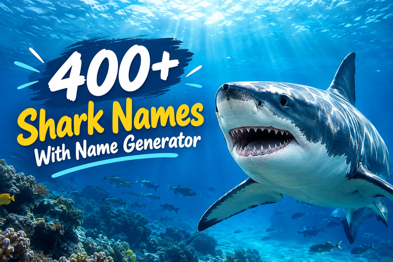 Shark Names With Name Generator